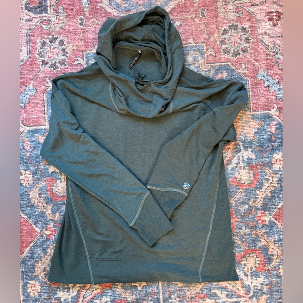 Kuhl Women’s Hoody Midlayer Green Size Large